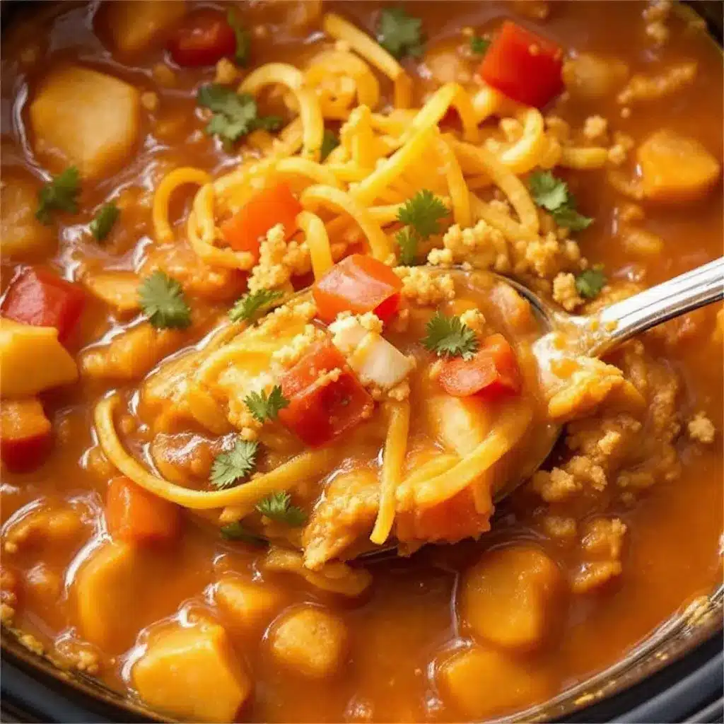 crockpot chicken tortilla soup preparation steps