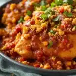 crockpot salsa chicken - featured image
