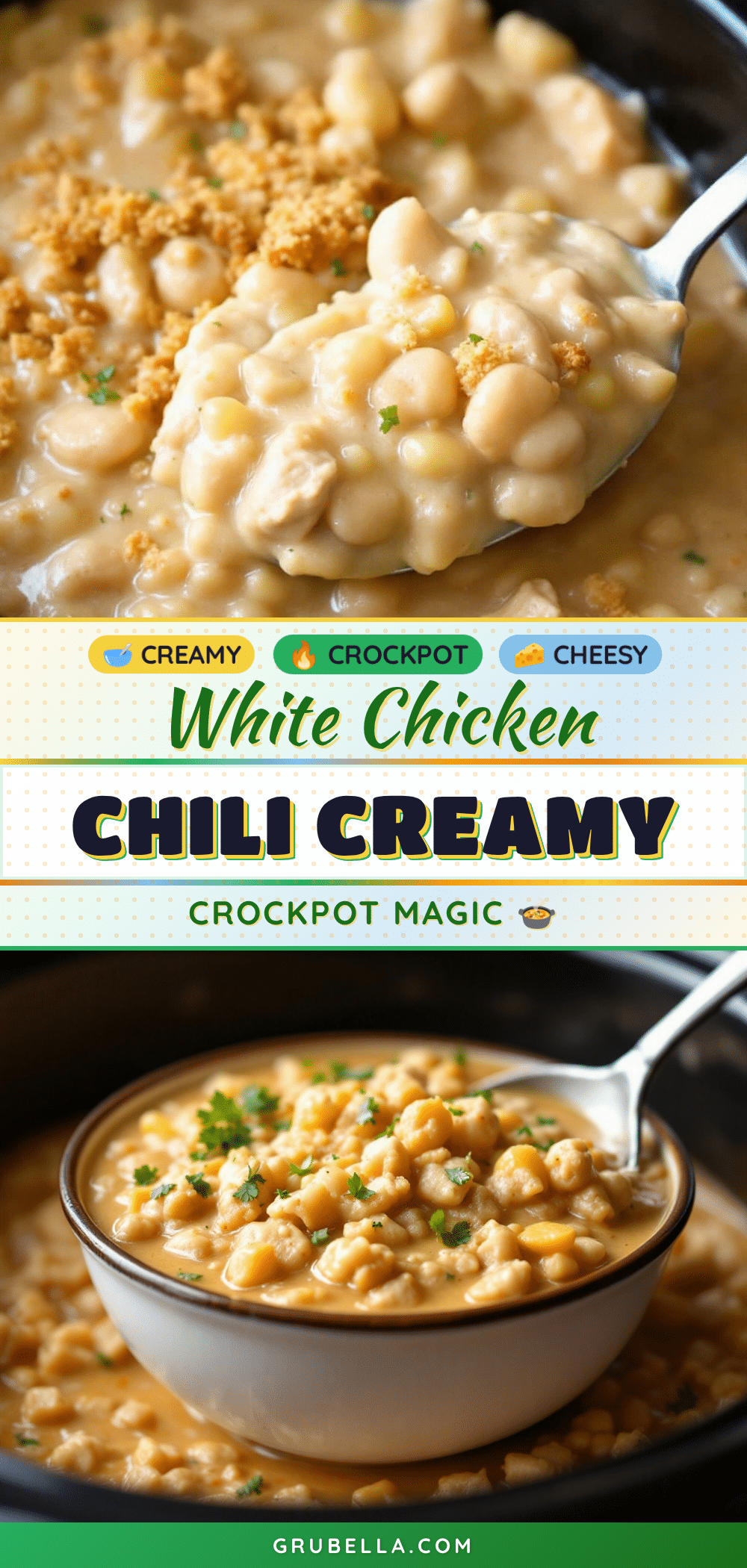 crockpot white chicken chili recipe