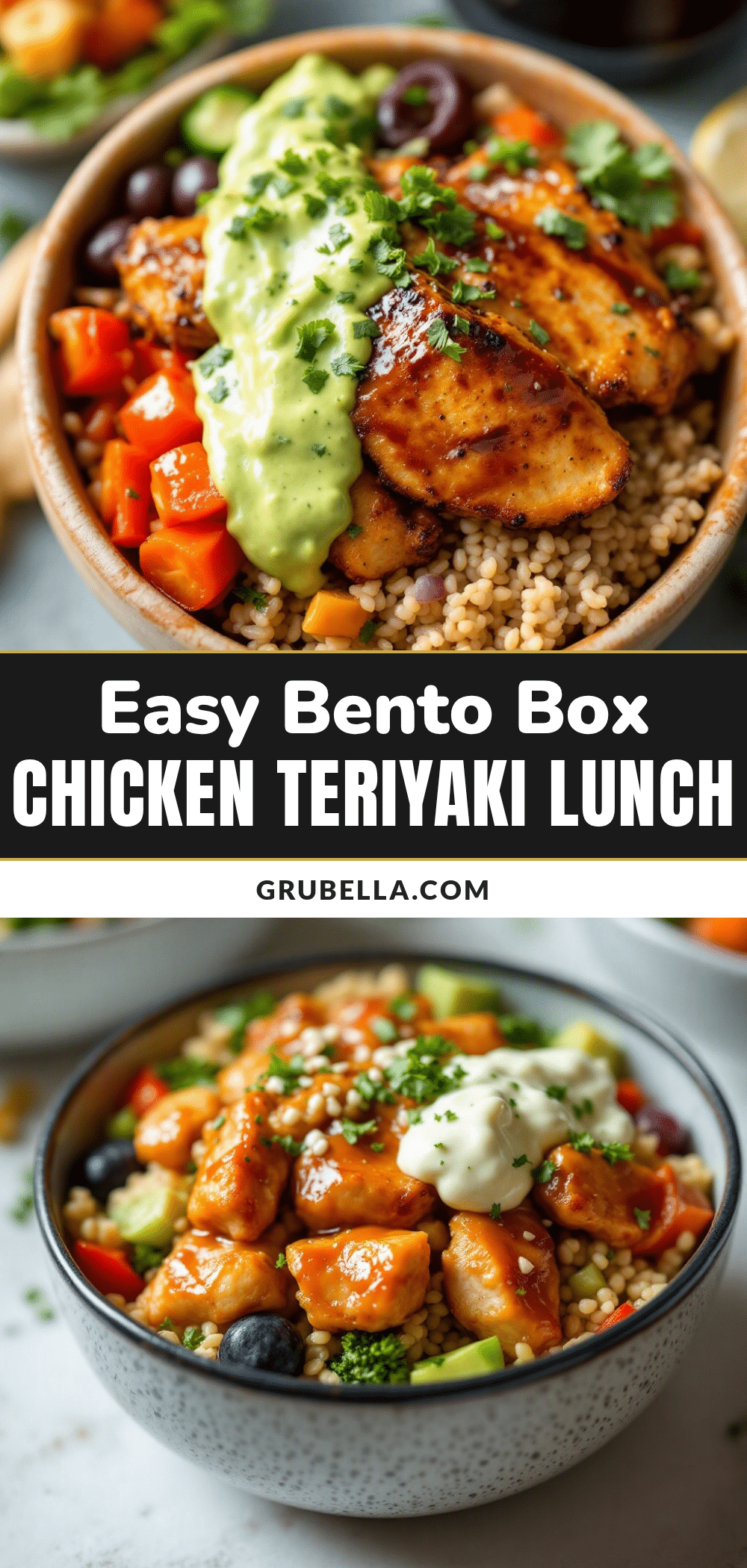 easy bento box chicken teriyaki recipe