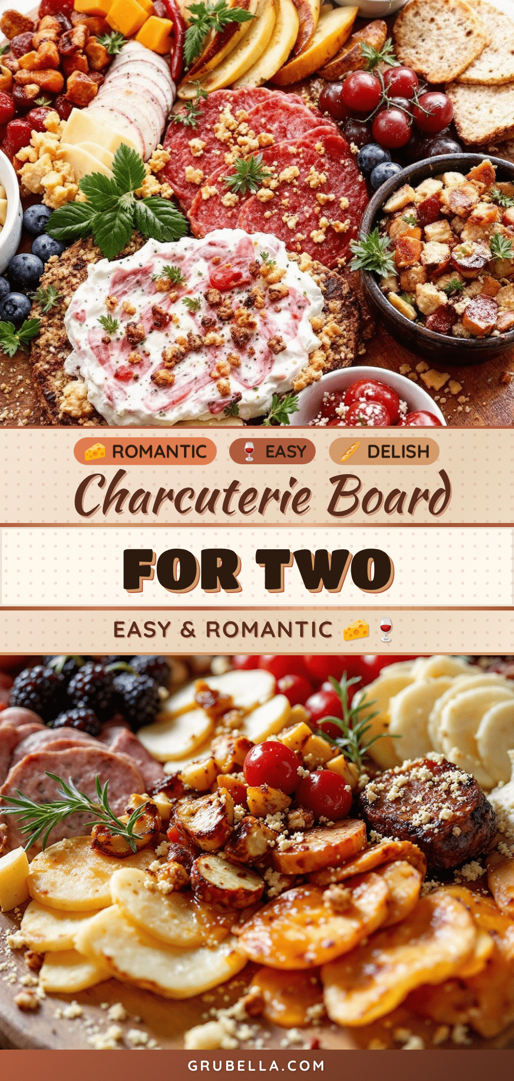 easy charcuterie board for two recipe