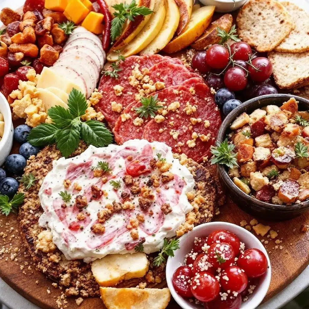 easy charcuterie board for two - featured image