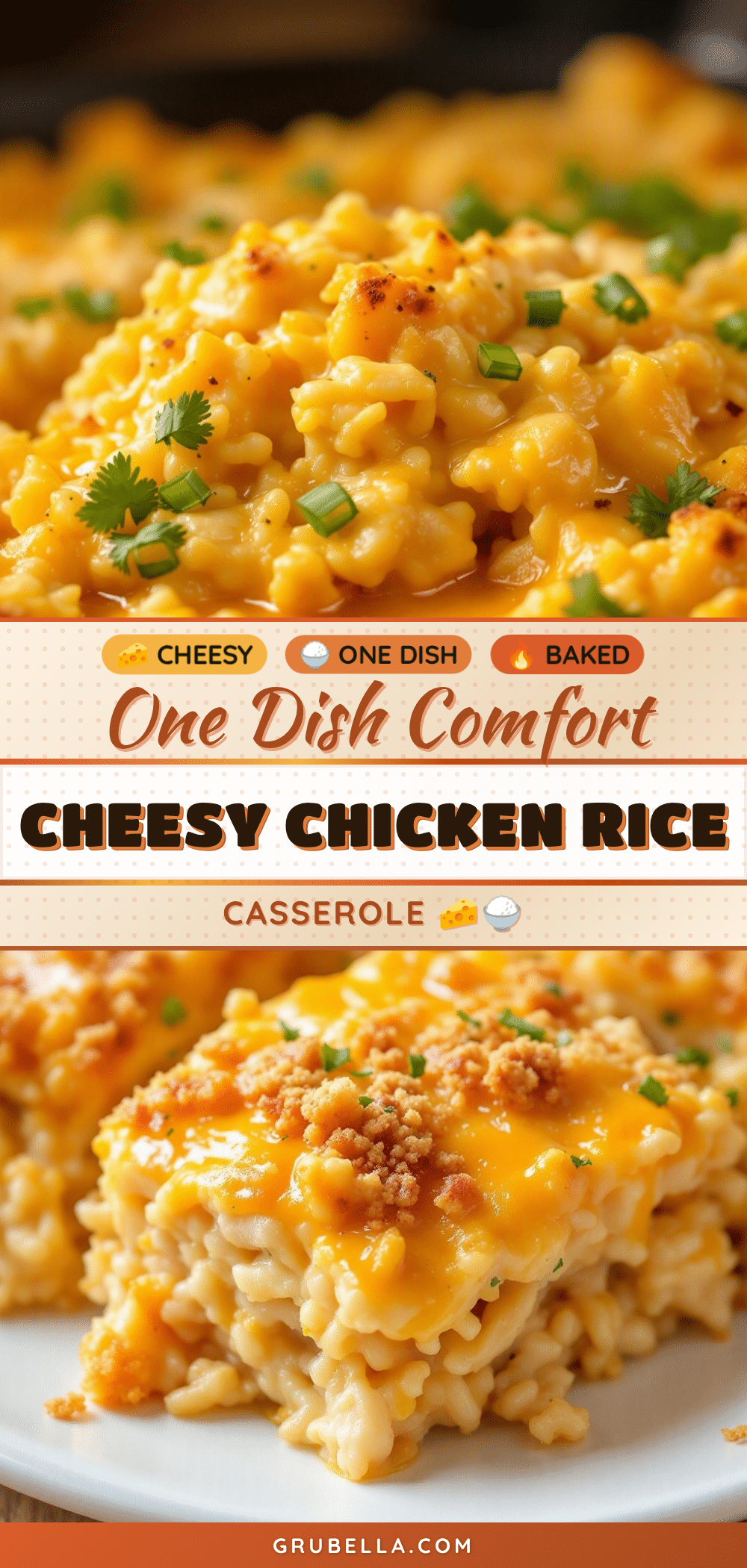 easy cheesy chicken and rice casserole recipe