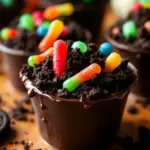 Easy Halloween Dirt Cups - featured image