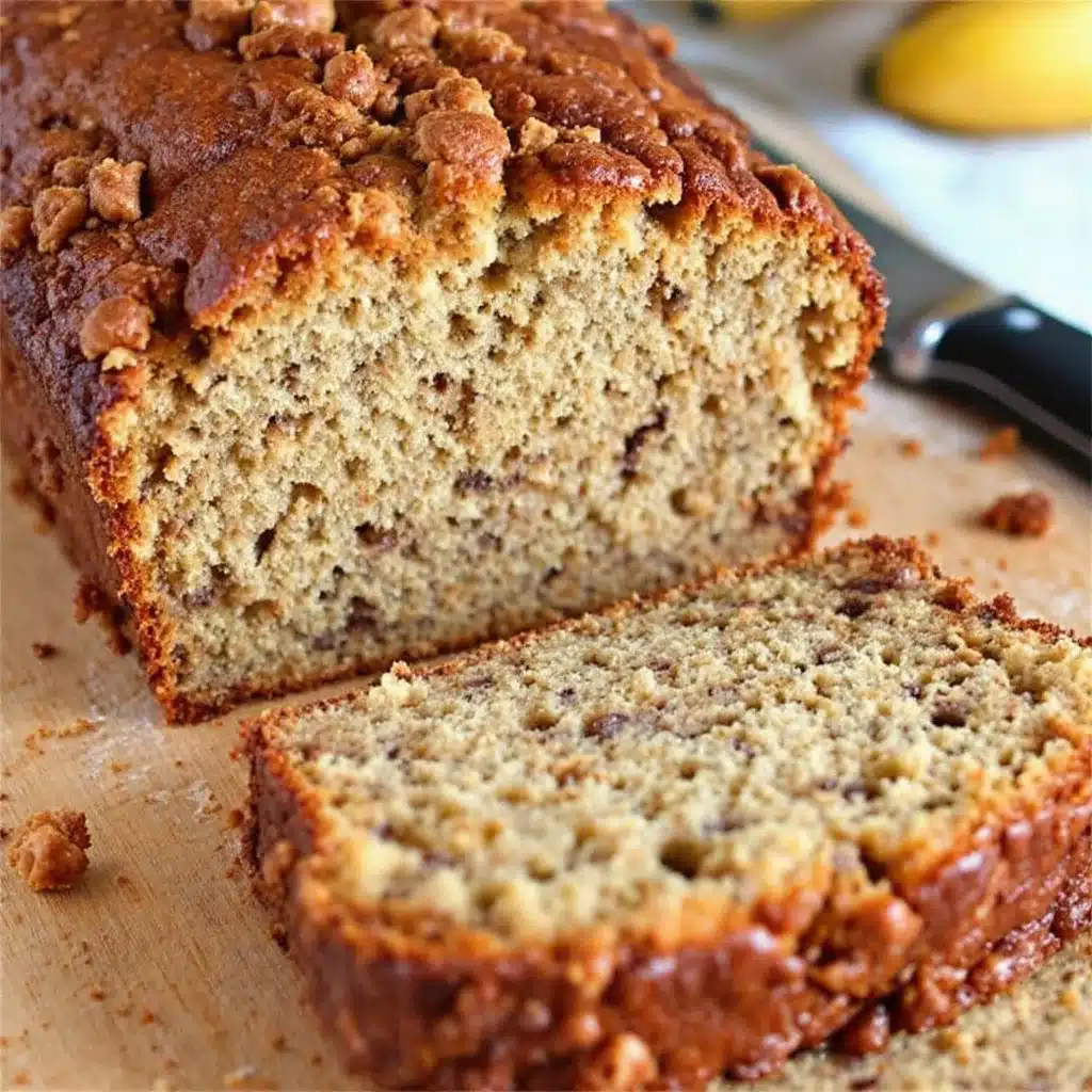 easy one-bowl banana bread - featured image