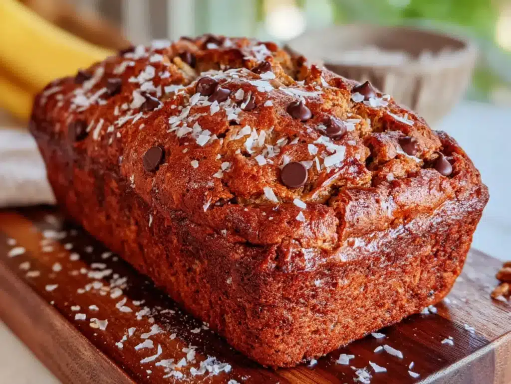 easy one-bowl banana bread - featured image