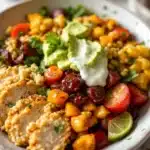 Easy Sunday Meal Prep Chicken and Veggie Bowls - featured image