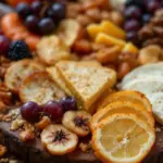 Friendsgiving charcuterie board with fall fruits - featured image