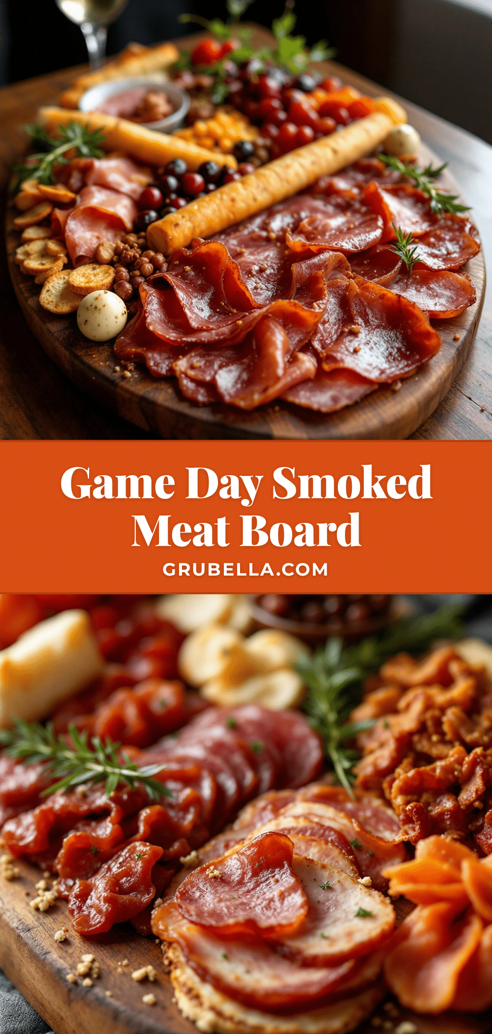 game day smoked meat board recipe
