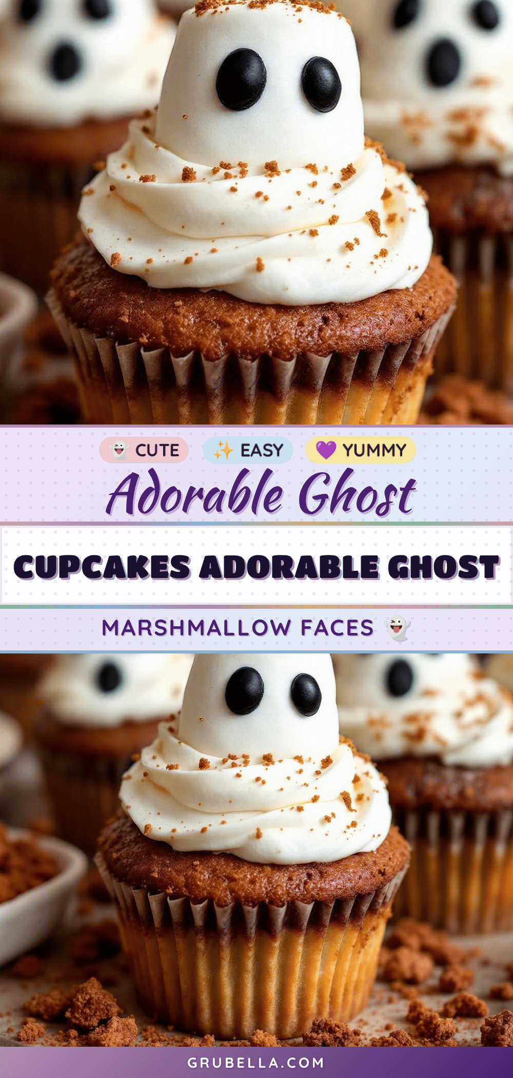 ghost cupcakes recipe