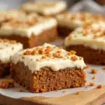 gingerbread cheesecake bars - featured image