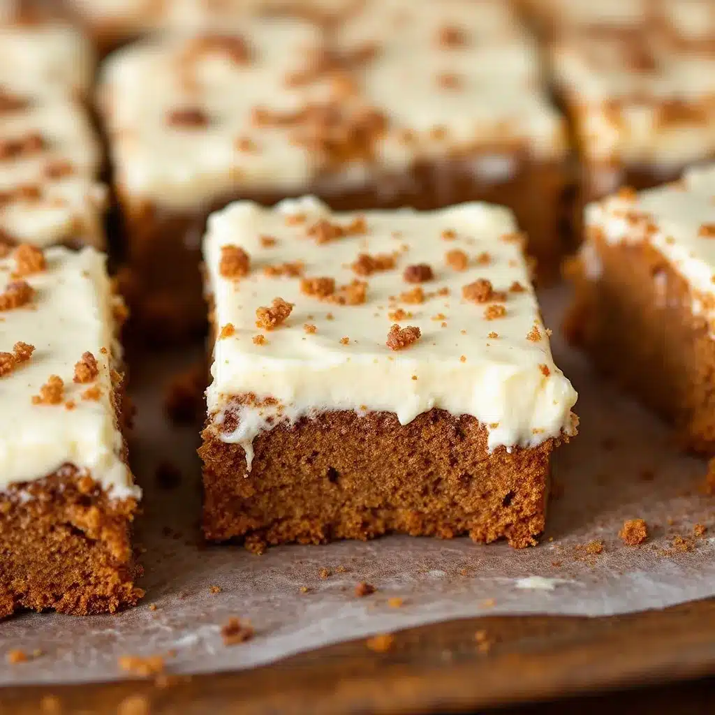 gingerbread cheesecake bars preparation steps