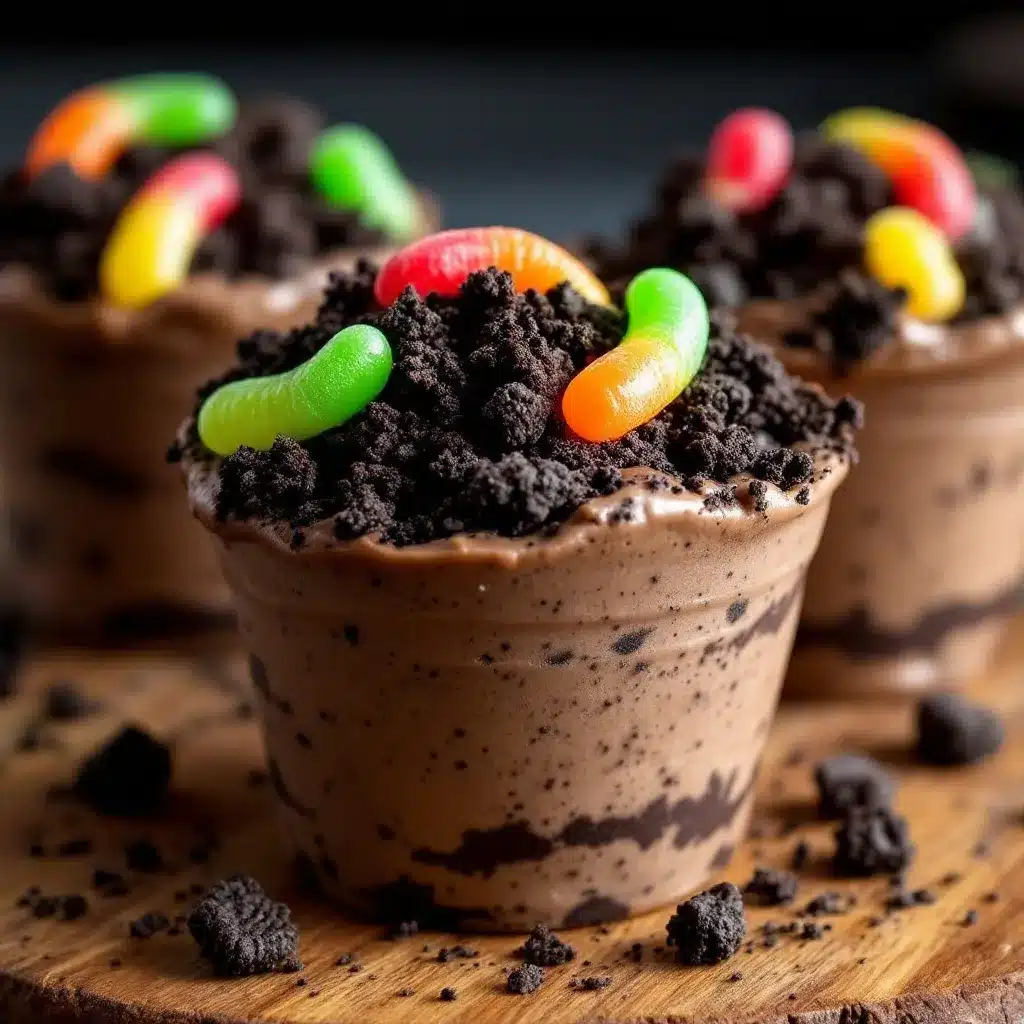 graveyard dirt cups preparation steps