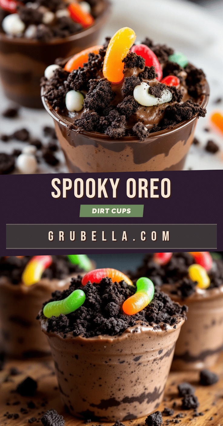 graveyard dirt cups recipe