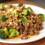 ground beef and broccoli skillet - featured image