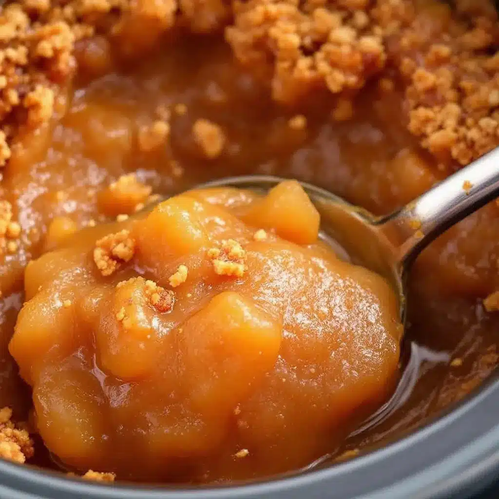 homemade slow cooker cinnamon apple butter preparation steps
