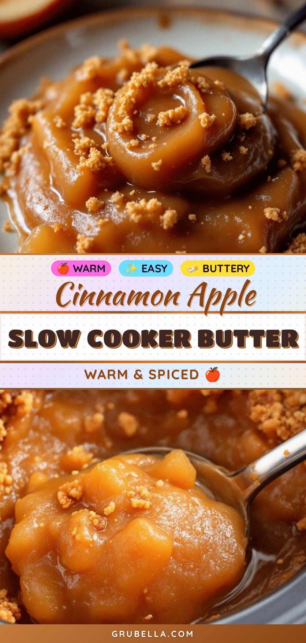 homemade slow cooker cinnamon apple butter recipe