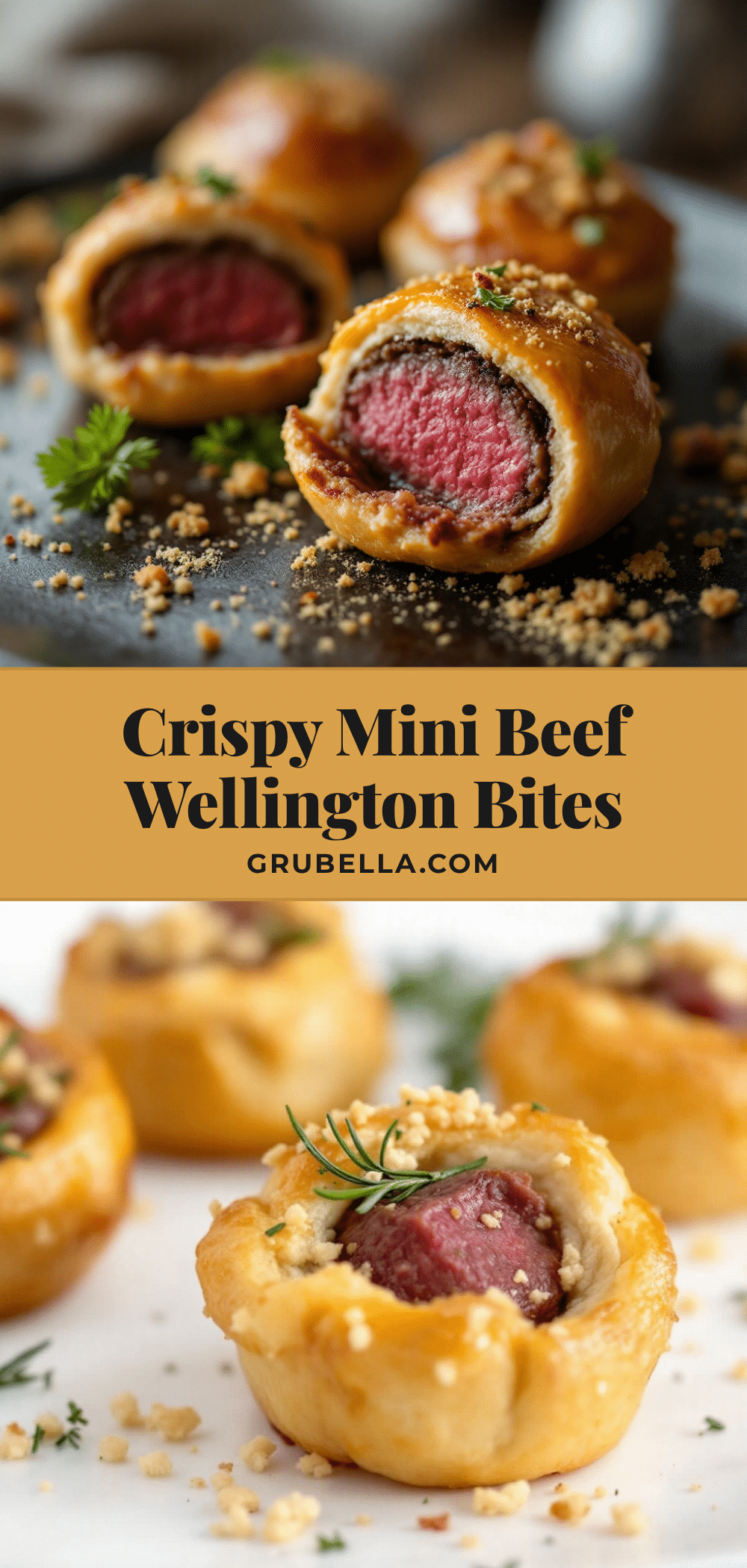mini beef wellington bites recipe