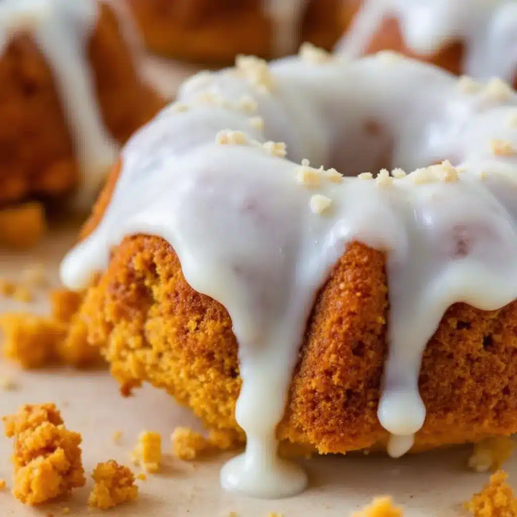 mini pumpkin bundt cakes preparation steps