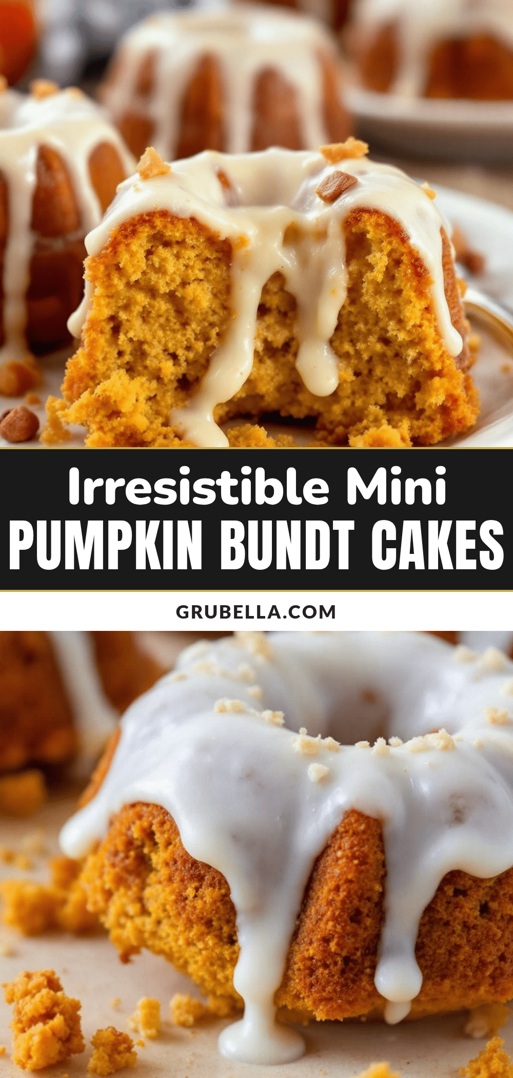 mini pumpkin bundt cakes recipe