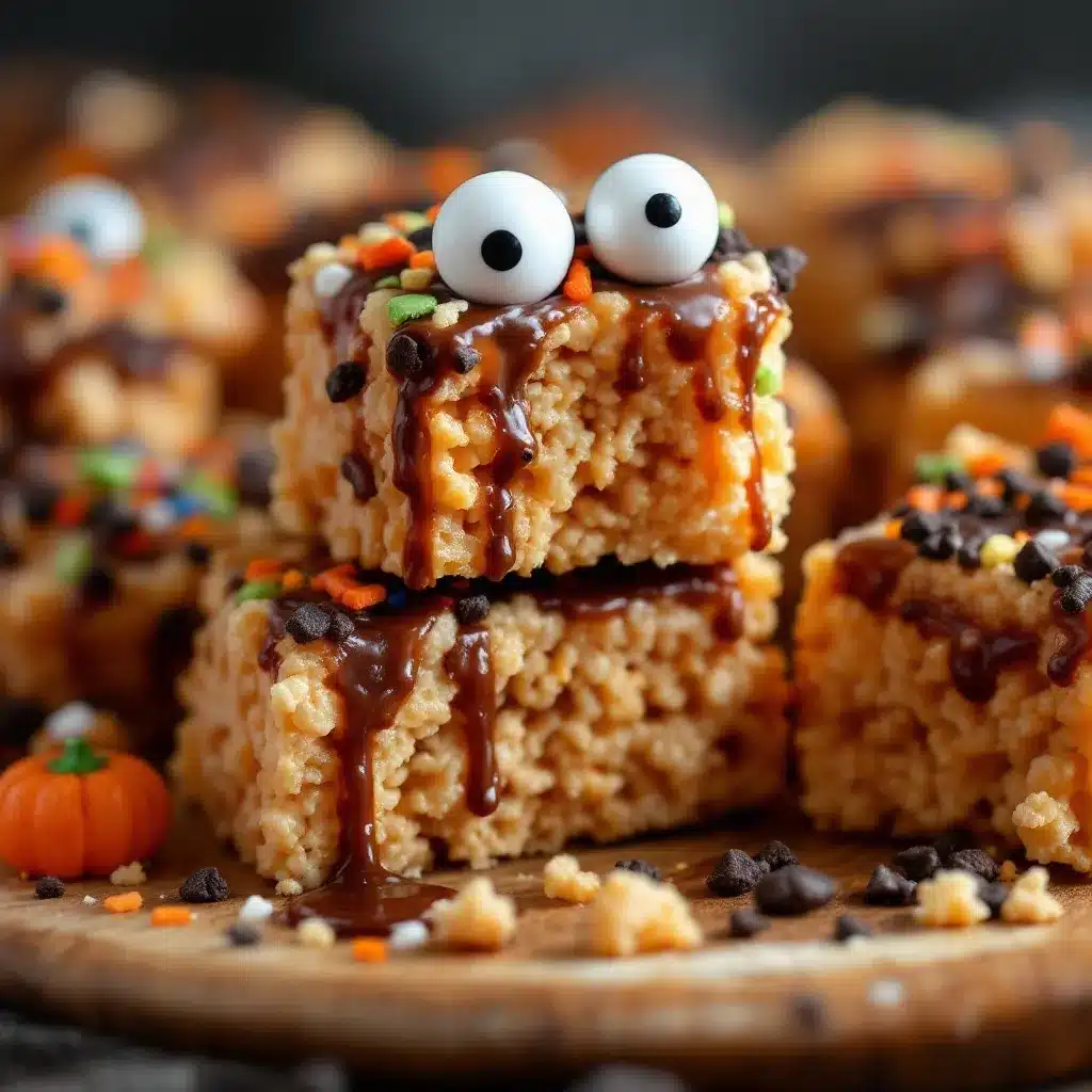monster rice krispie treats preparation steps