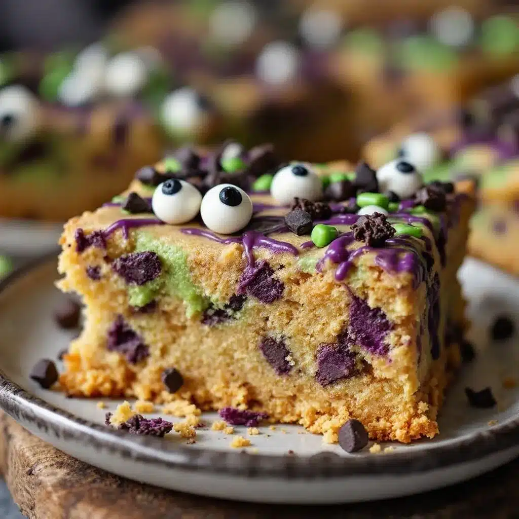 monster sugar cookie bars preparation steps