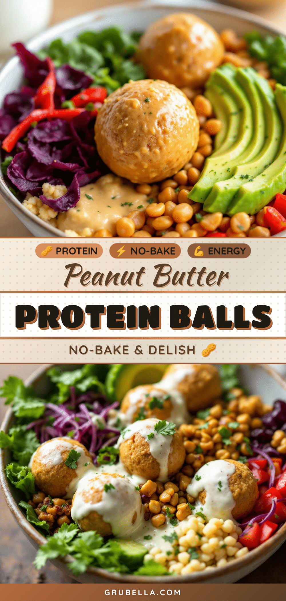 no-bake peanut butter protein balls recipe