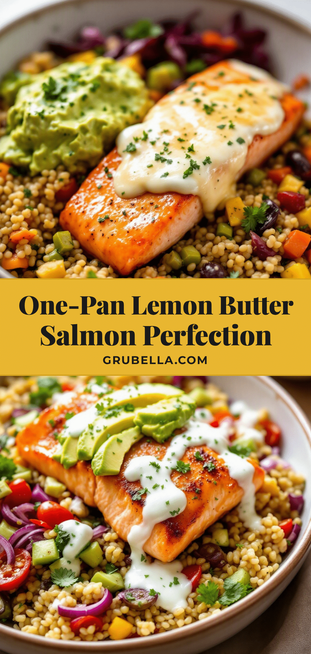 one-pan lemon garlic butter salmon recipe