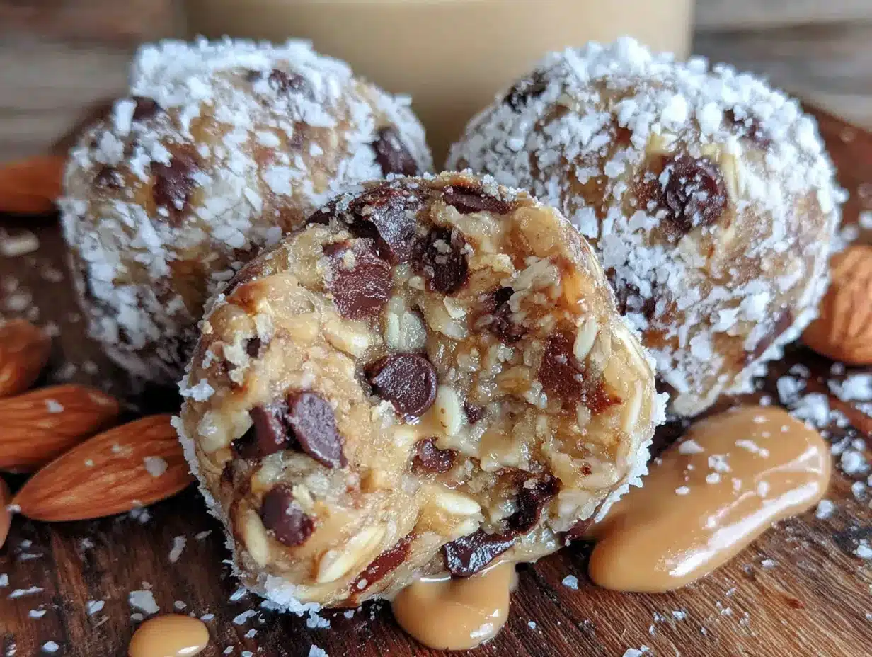 peanut butter protein balls preparation steps