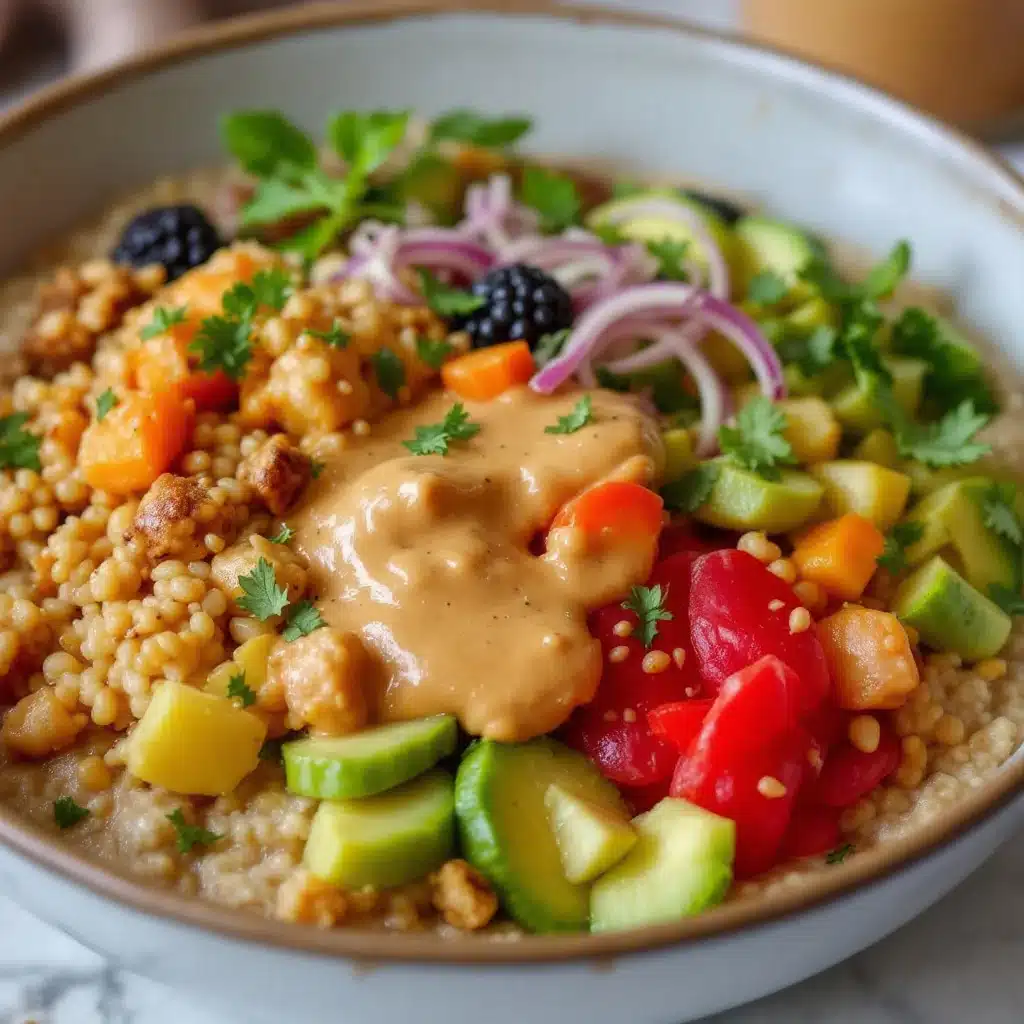 Peanut butter protein overnight oats - featured image