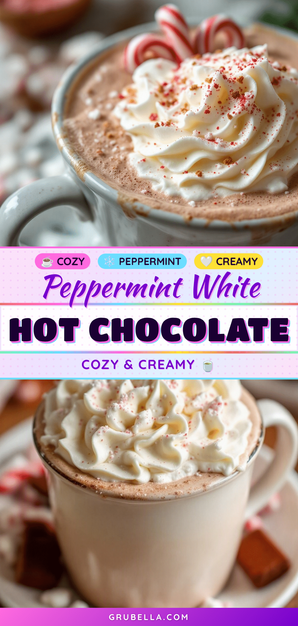 peppermint white hot chocolate recipe