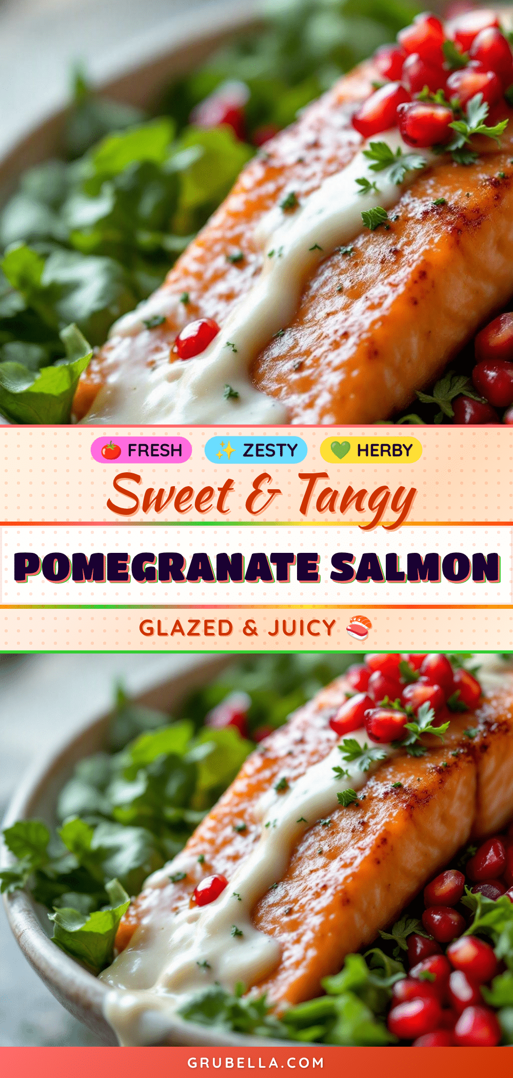 pomegranate molasses glazed salmon recipe