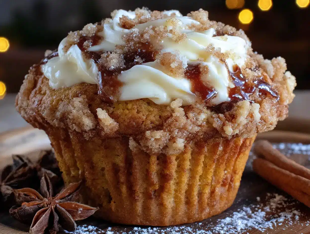 pumpkin cream cheese muffins preparation steps