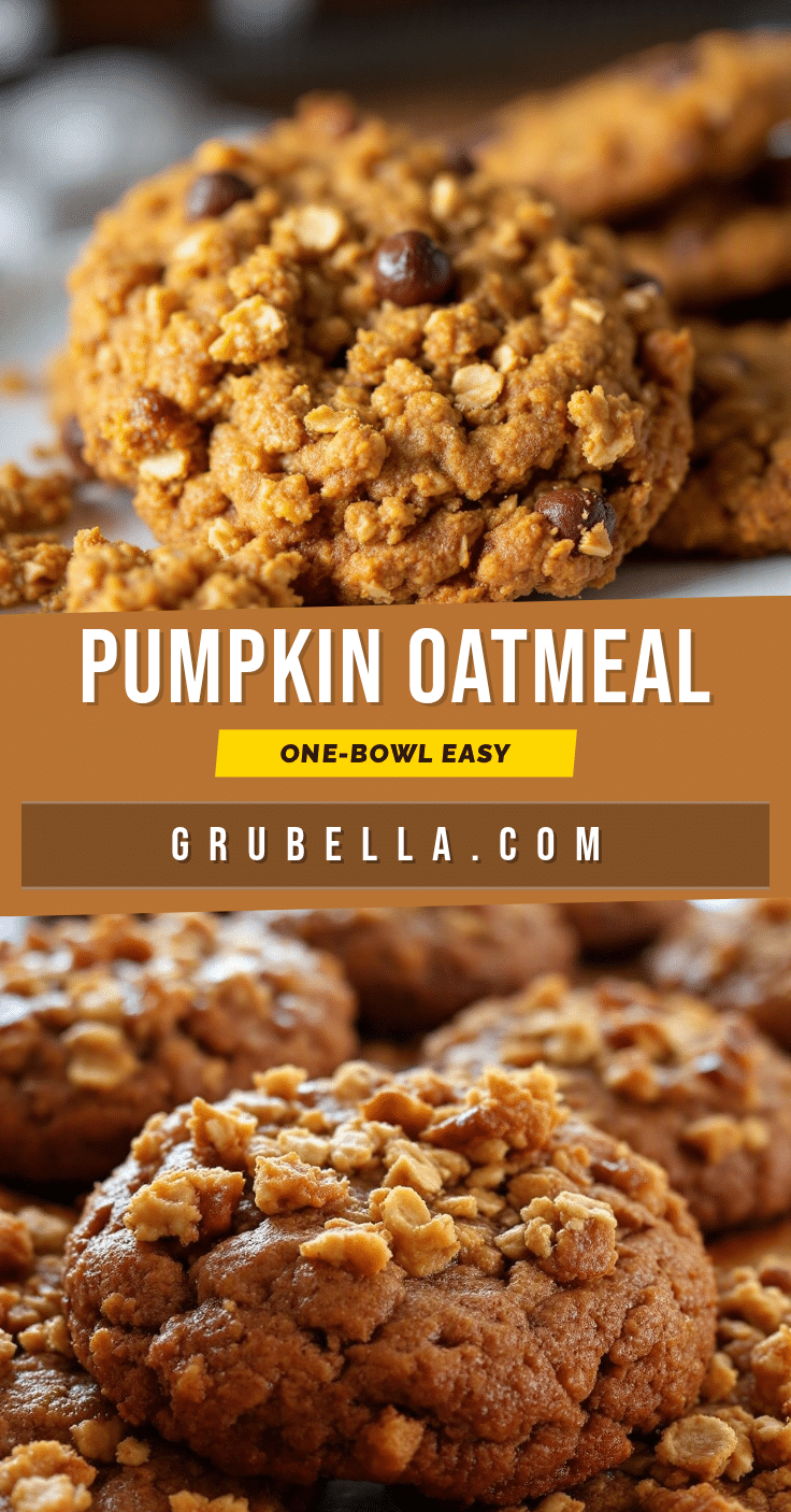 pumpkin oatmeal cookies recipe