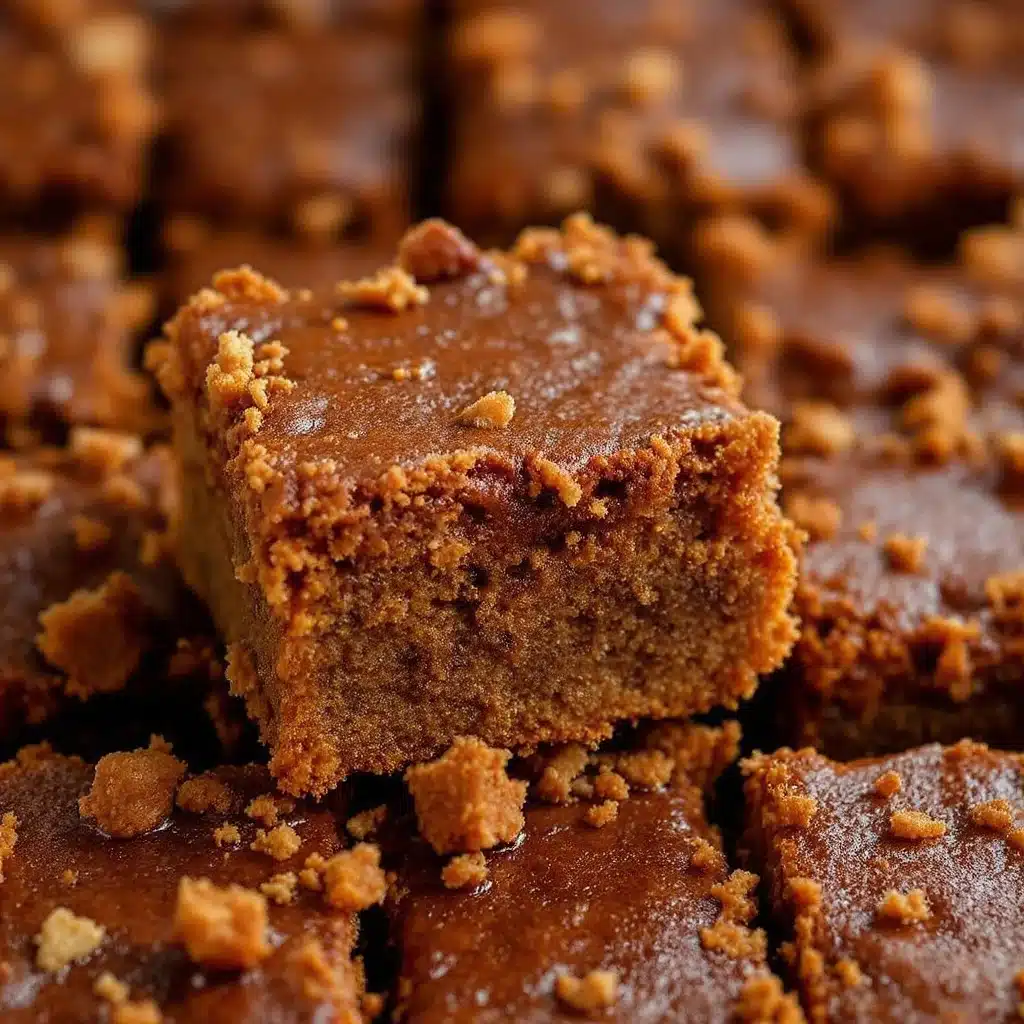 pumpkin spice blondies - featured image