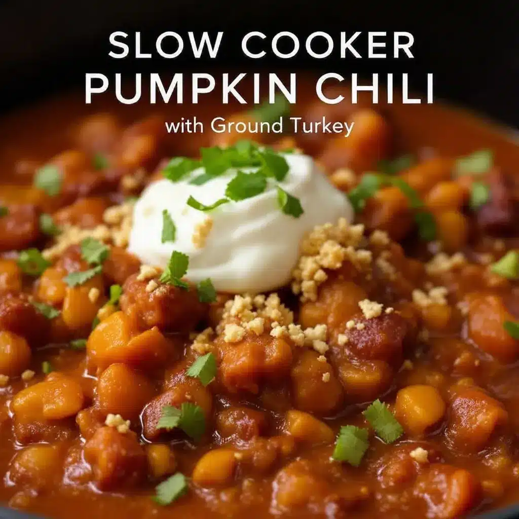 pumpkin turkey chili preparation steps