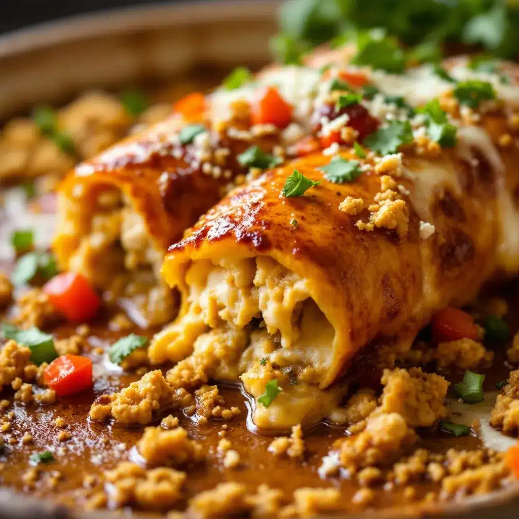 roasted hatch green chili chicken enchiladas preparation steps