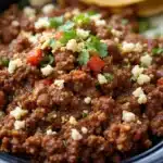 slow cooker ground beef taco meat - featured image