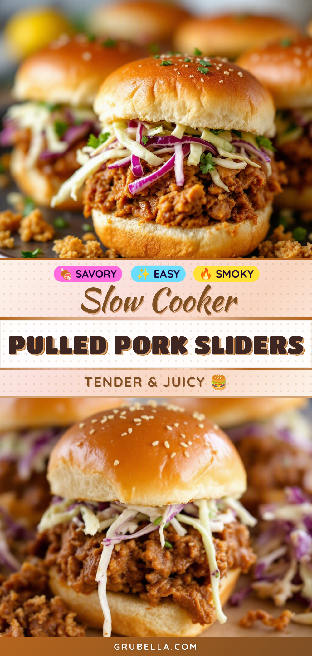 slow cooker pulled pork sliders recipe