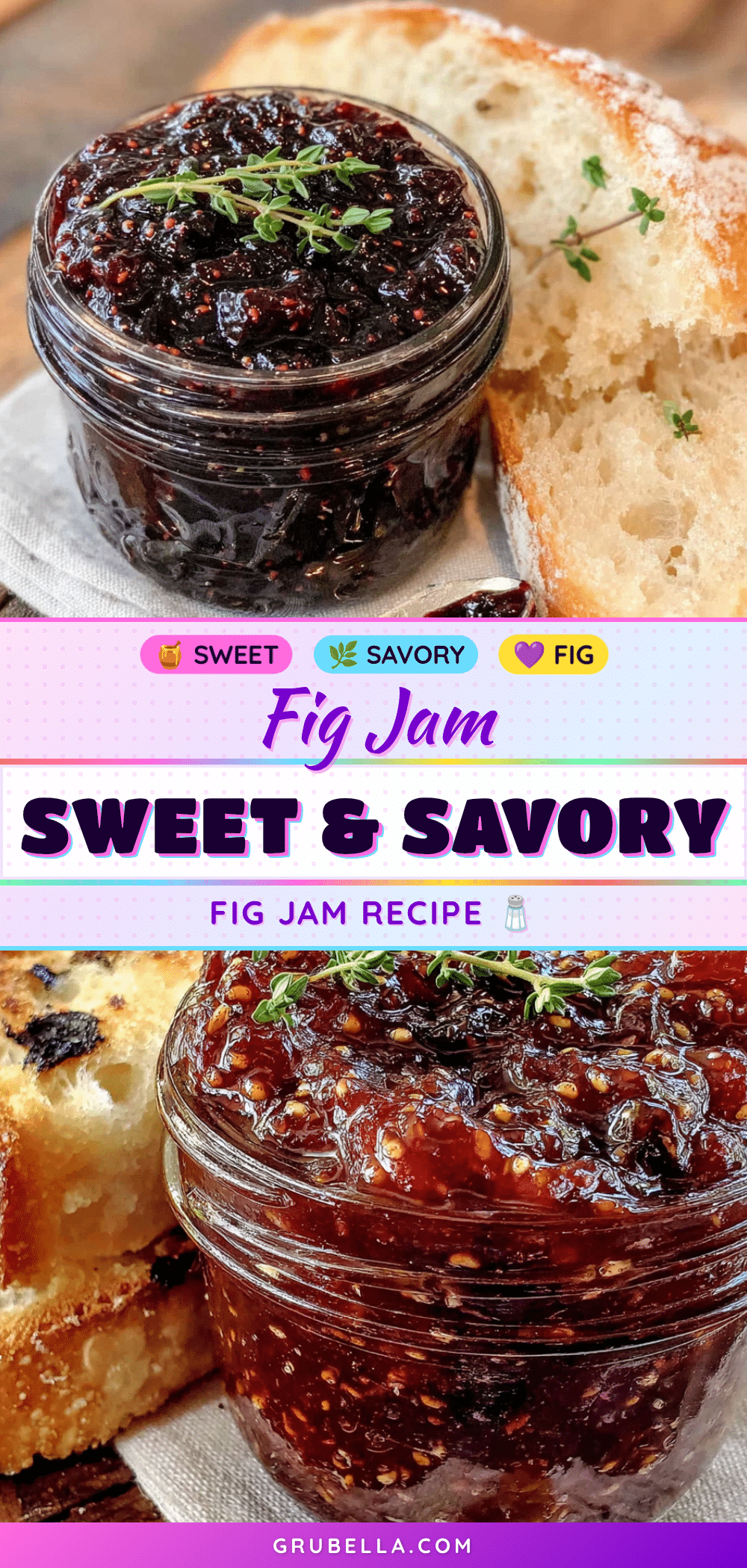 small-batch fig jam with balsamic and thyme recipe