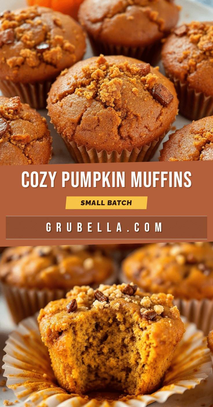 small-batch pumpkin muffins recipe