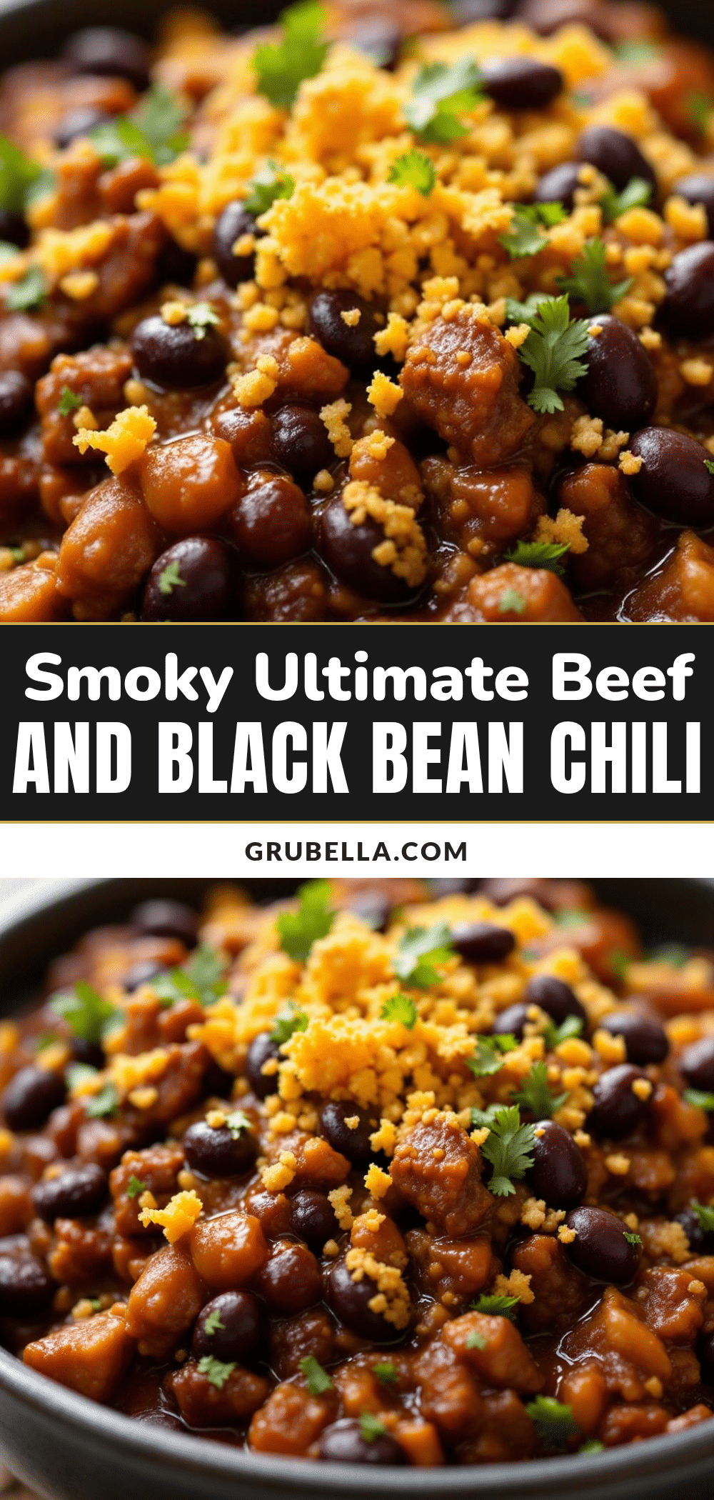 smoky beef and black bean chili recipe