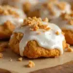soft baked maple pumpkin cookies - featured image