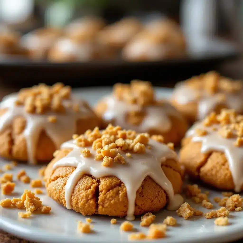 soft baked maple pumpkin cookies preparation steps