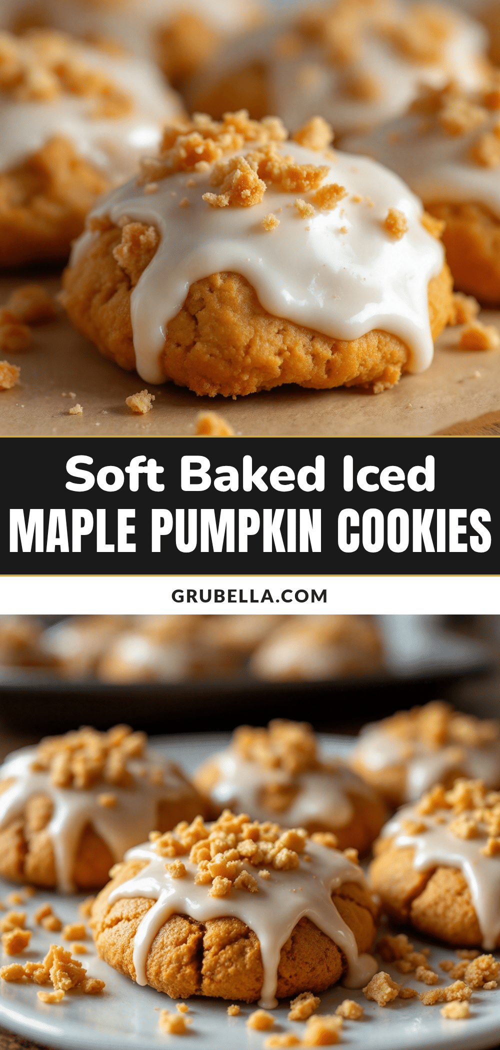 soft baked maple pumpkin cookies recipe