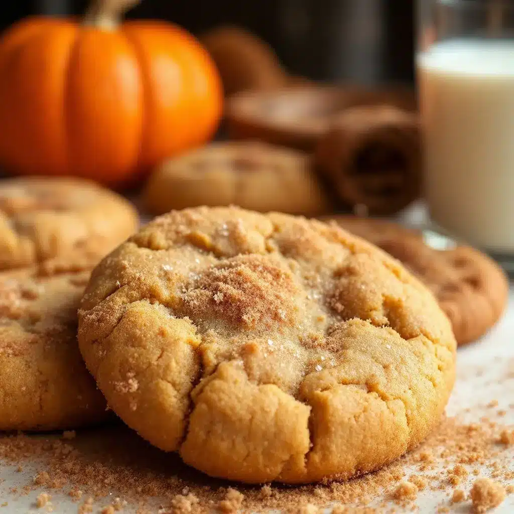 Soft Baked Pumpkin Snickerdoodle Cookies preparation steps