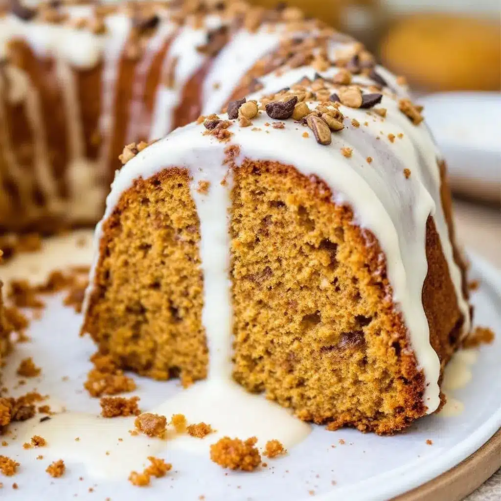 spiced pumpkin bundt cake preparation steps