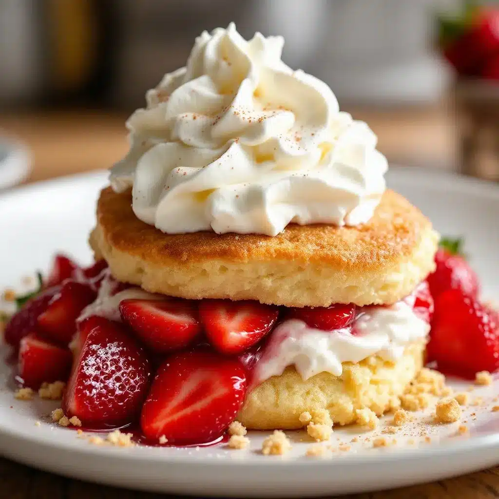 strawberry shortcake recipe preparation steps