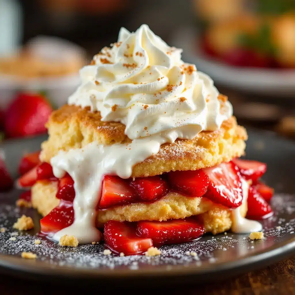 strawberry shortcake recipe - featured image