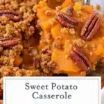 sweet potato casserole with pecan streusel - featured image
